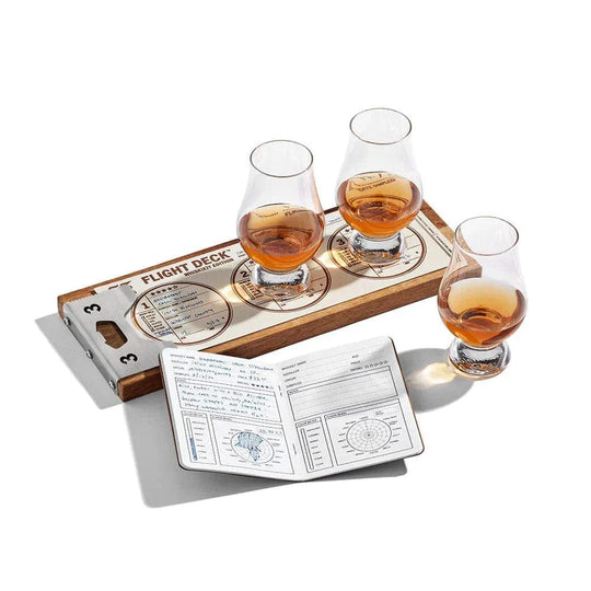 33 Books USA – Flight Board – Oregon Walnut – 30.5 cm - Mood4whisky