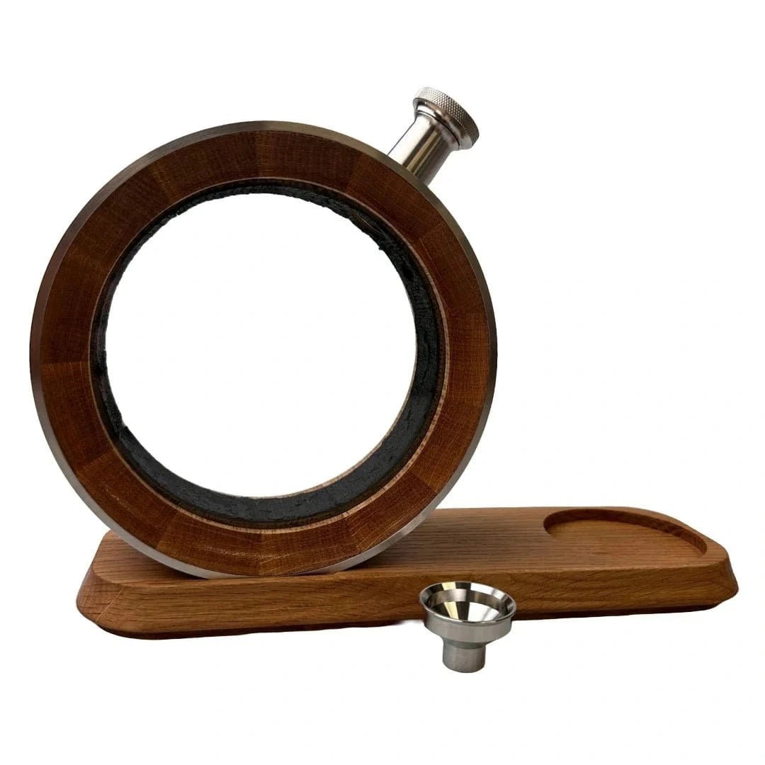 55&46° North – Porthole Decanter – Charsed Oak – 500 ml - Mood4whisky