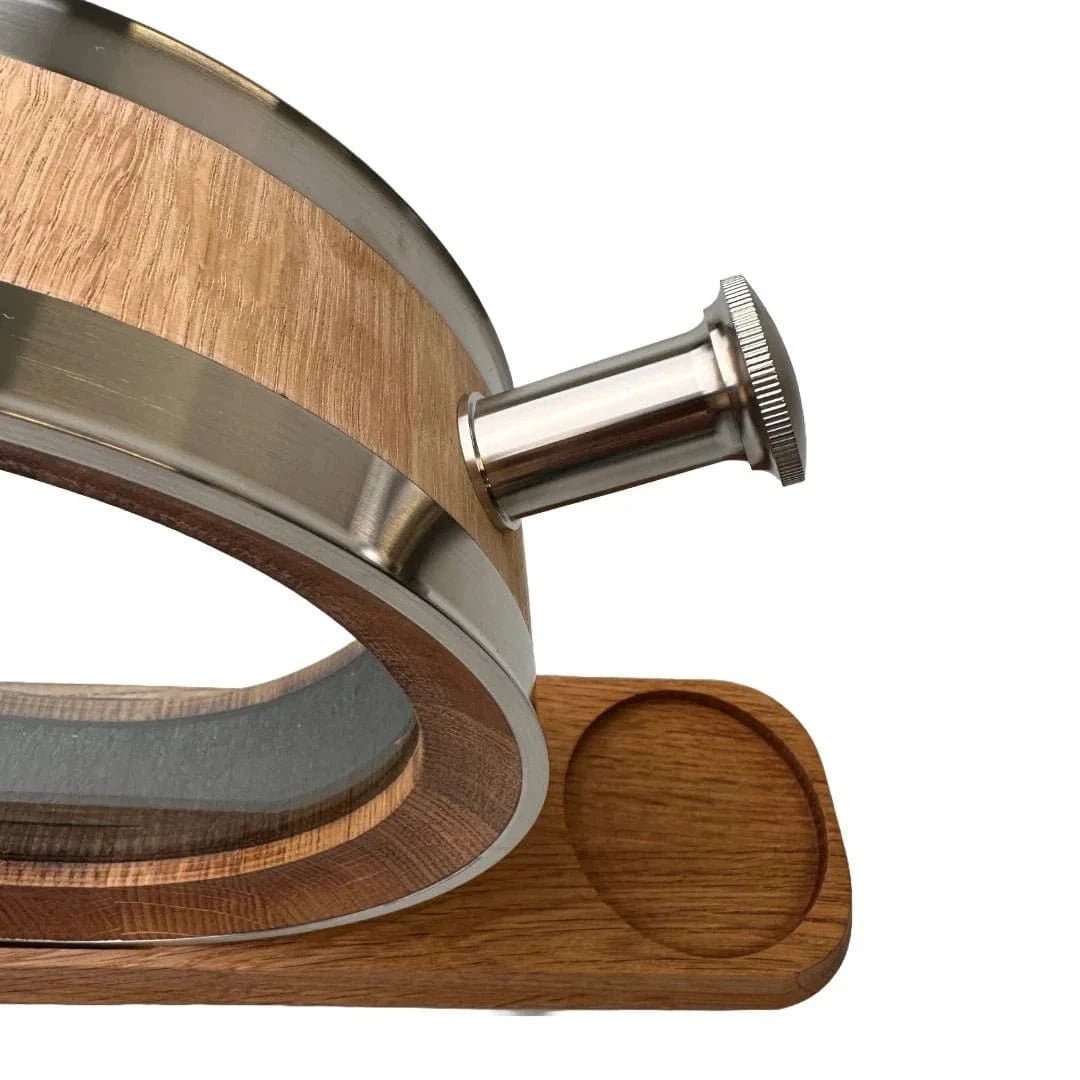 55&46° North – Porthole Decanter – Charsed Oak – 500 ml - Mood4whisky