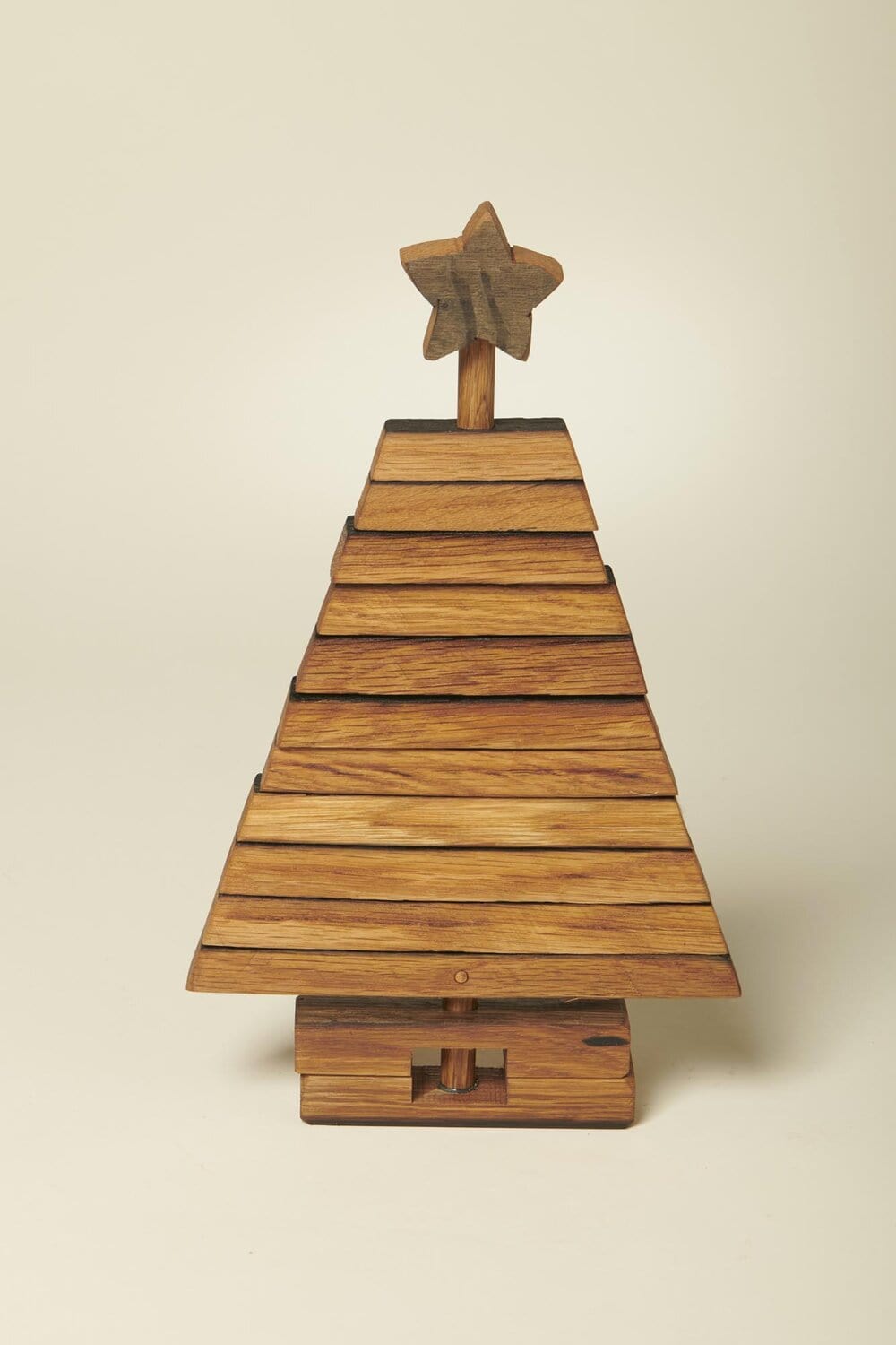 Darach – Christmas Tree – Handmade – Whisky Barrel Wood – Small - Mood4whisky