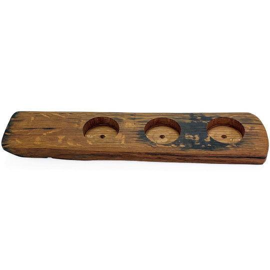 Darach – Glass Holder – Handmade – Reclaimed Whisky Barrels – 3 Glasses - Mood4whisky