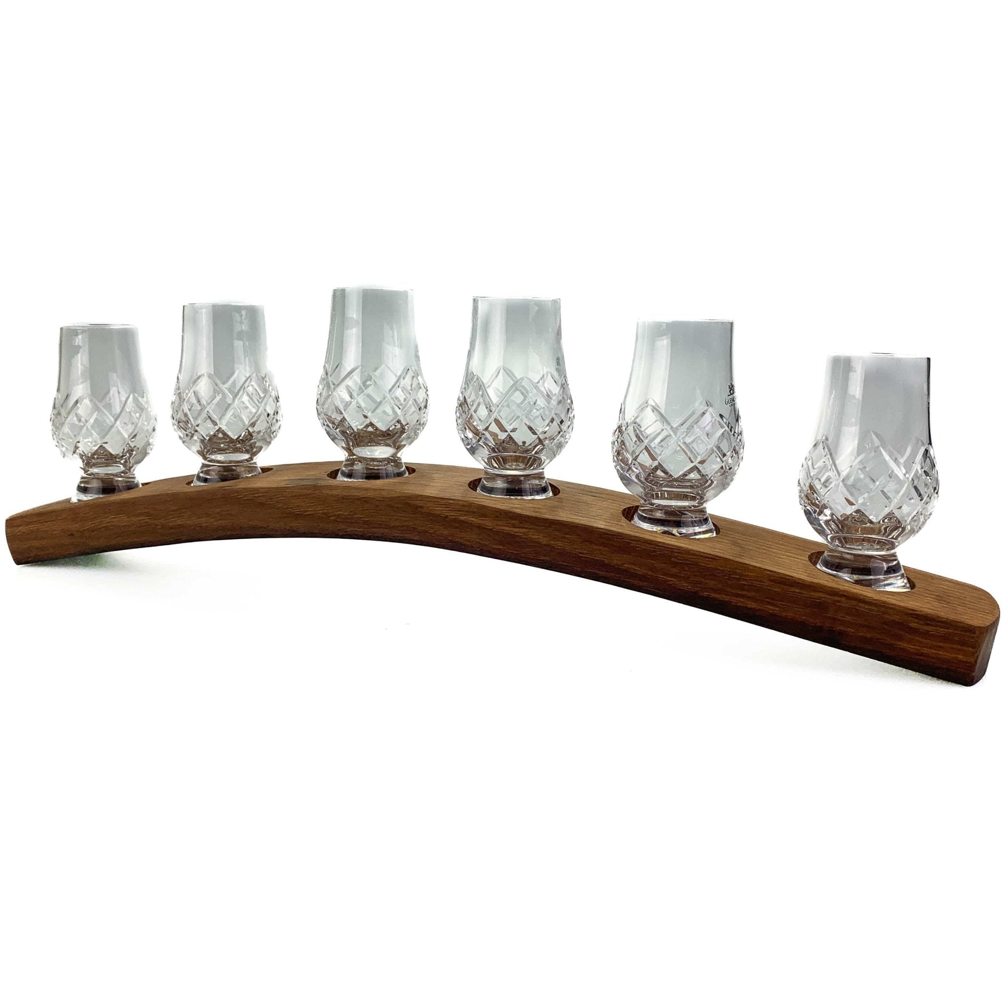 Darach – Glass Holder Set – Includes 6 Glencairn Glasses – Crystal - Mood4whisky