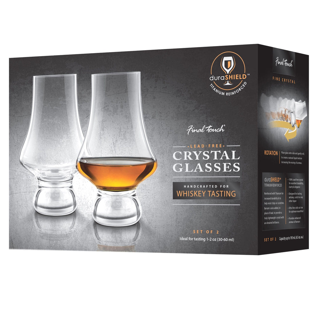 Final Touch – Whisky Glass – Lead Free Crystal – Set of 2 – 195 ml - Mood4whisky