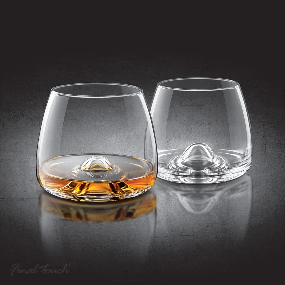 Final Touch – Whisky Glass Tumbler – Lead Free Crystal – Set of 2 - Mood4whisky