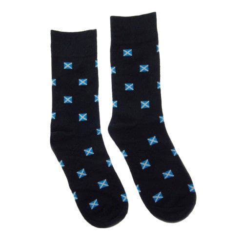 Glen Appin – Gents Socks – Scottish Flag Design – Size 40 - 45 - Mood4whisky