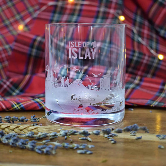 Glencairn – Skyline Whisky Tumbler – Engraved Crystal – 320 ml - Mood4whisky