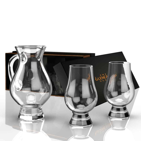 Glencairn – Water Jug Gift Set – Lead - Free Crystal – 3 Pieces - Mood4whisky