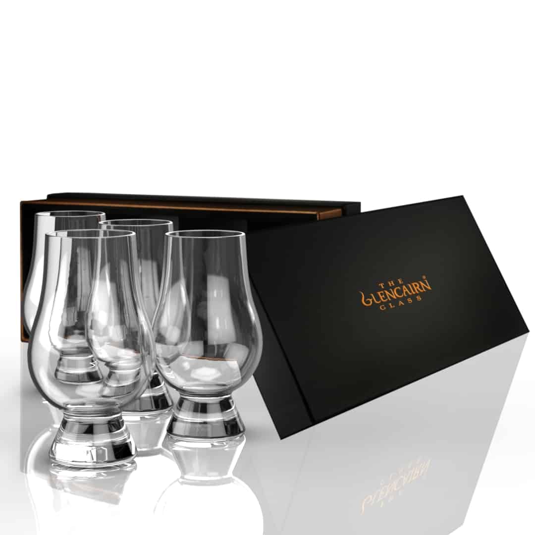 Glencairn – Whisky Glass Gift Set – Lead - Free Crystal – Set of 4 - Mood4whisky