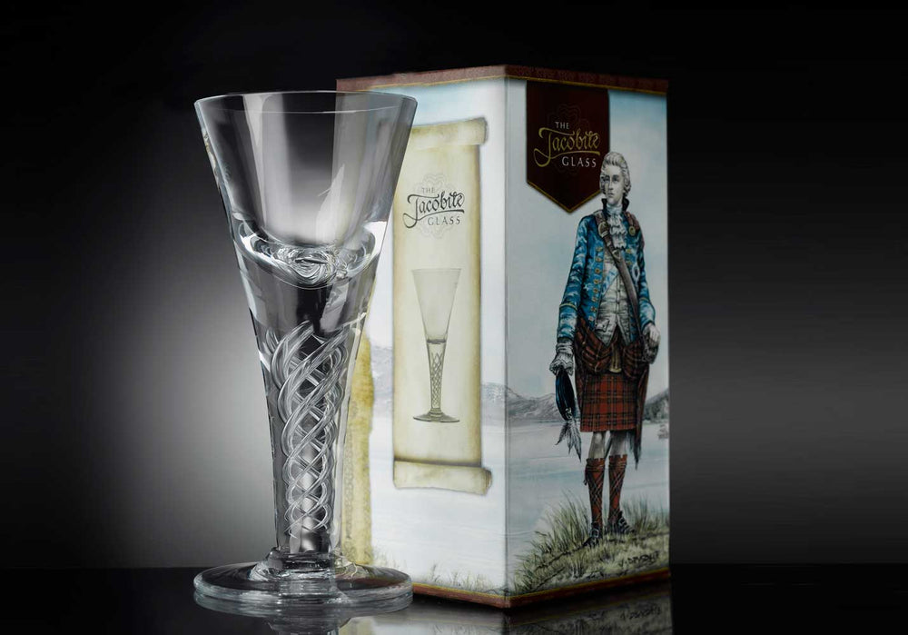 Glencairn – Whisky Glass – Jacobite Design – Illustrated Box - Mood4whisky