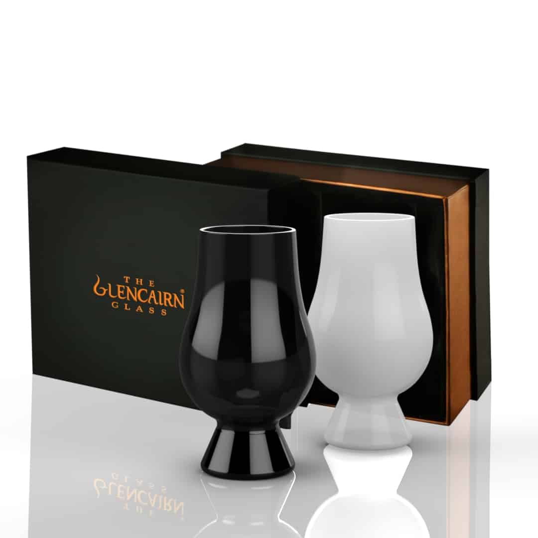 Glencairn – Whisky Glass Set – Black and White – Set of 2 - Mood4whisky