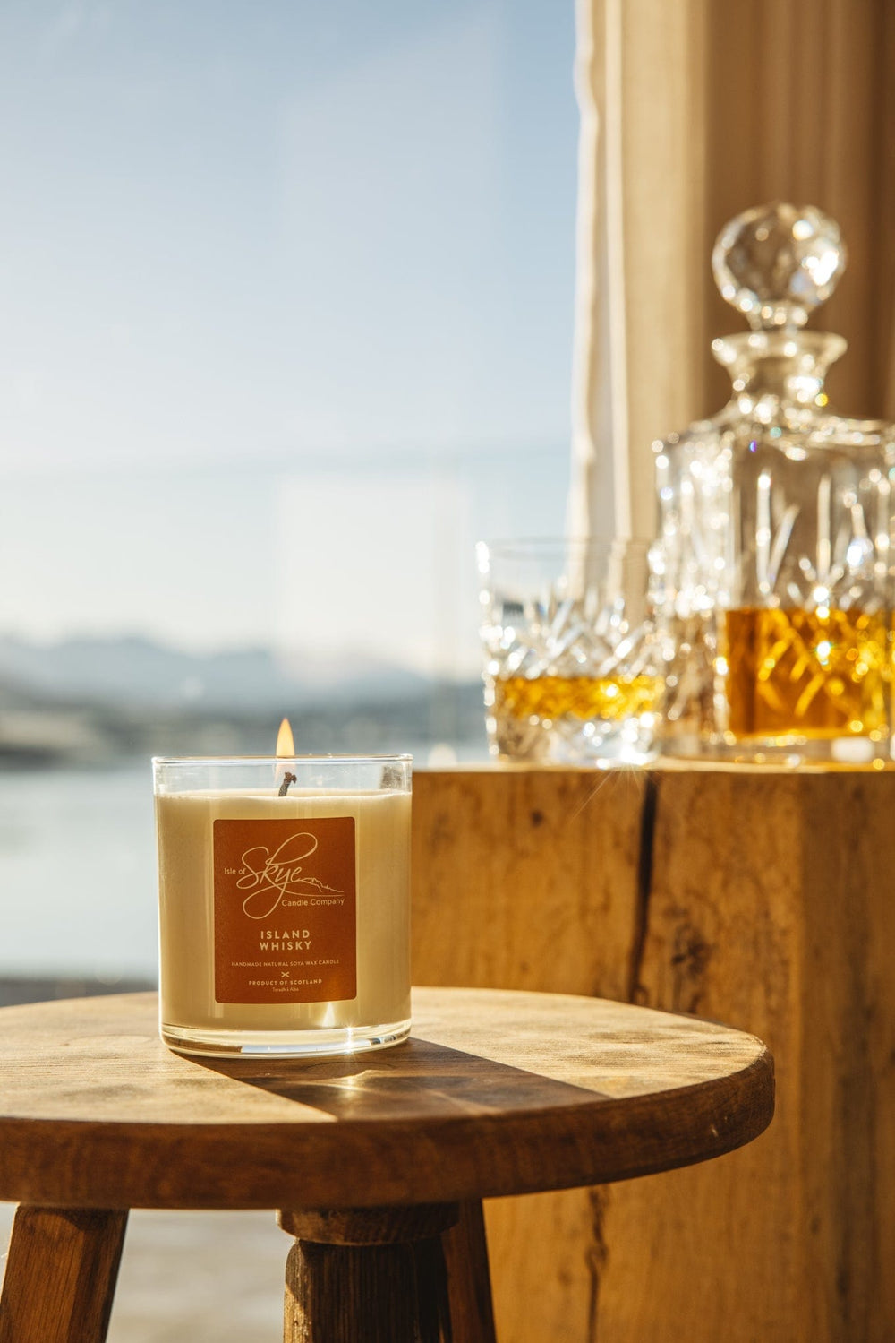 Isle of Skye – Candle – Soy Wax – Handmade – 45 Hour Burn - Mood4whisky