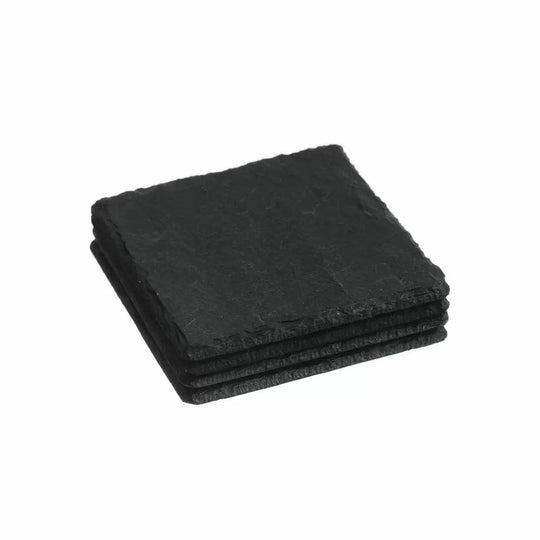 Just Slate Company – Coasters – Handcrafted Slate – Set of 4 - Mood4whisky
