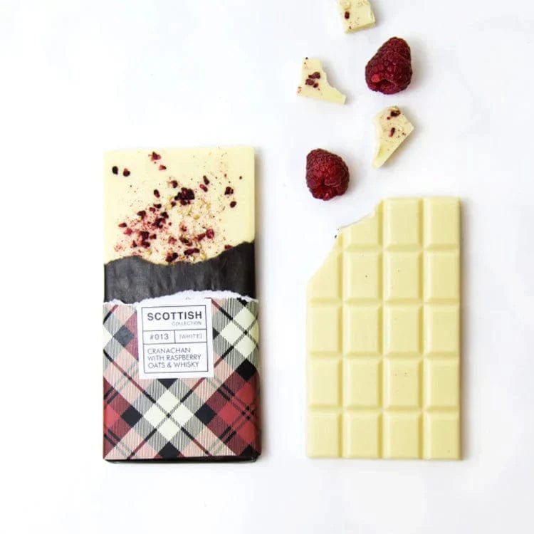 Quircky Chocolate – Cranachan White Chocolate – Handmade – 100 g - Mood4whisky