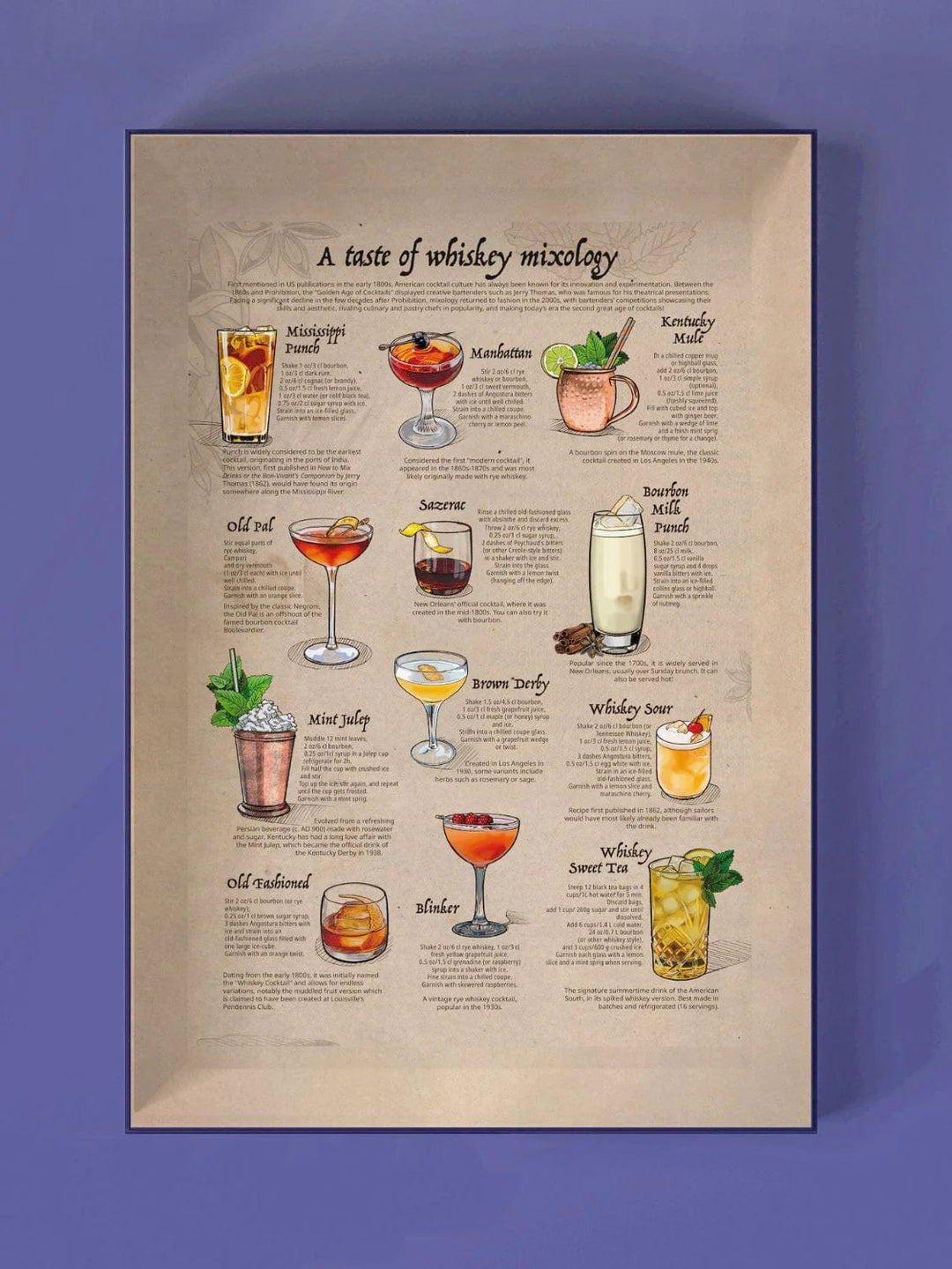 Water & Wines – Jigsaw Puzzle – Kentucky & Tennessee – 1000 Pieces - Mood4whisky